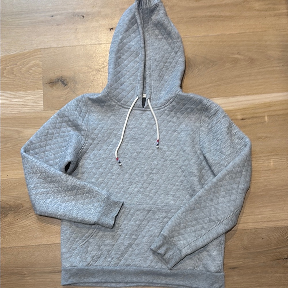 Marine Layer Quilted Hoodie Sweater